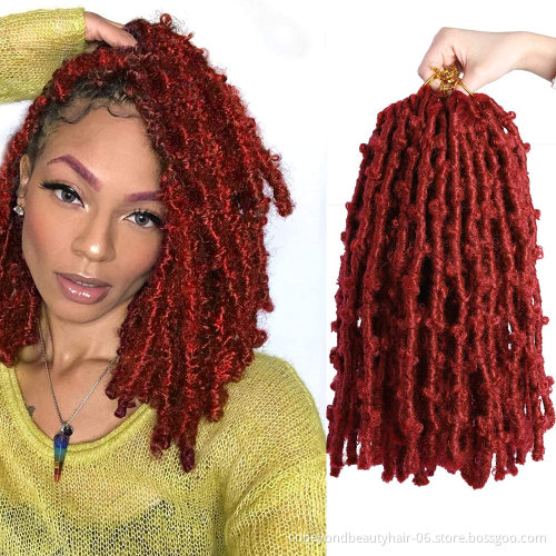 Distressed Locs marley hair For New Butterfly Locs Crochet Hair Short Locs for kids Pre twisted Spring twist Hair